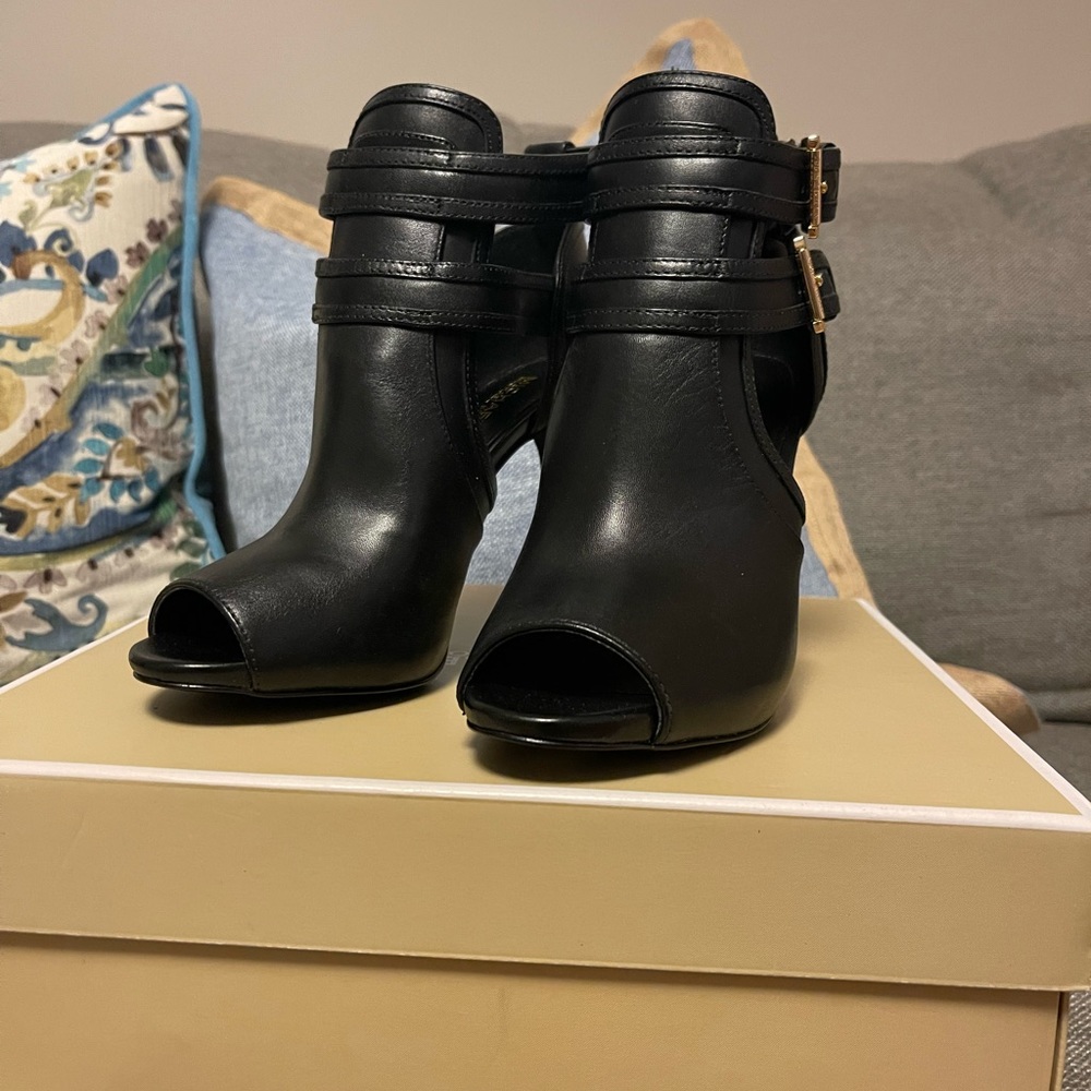 Michael Kors Blaze Open Toe Bootie